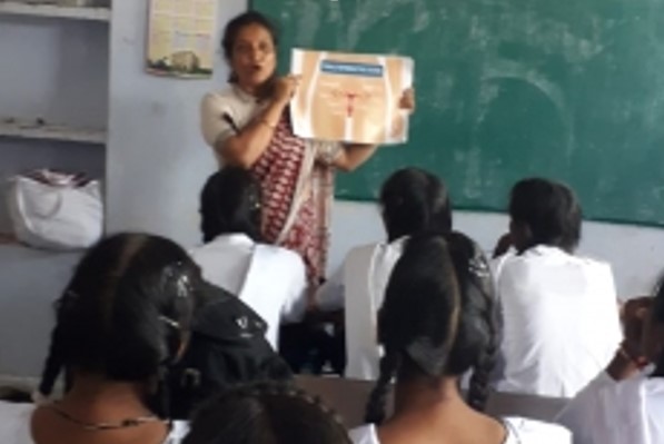 menstrual cycle and hygiene: Awareness program for School Girls