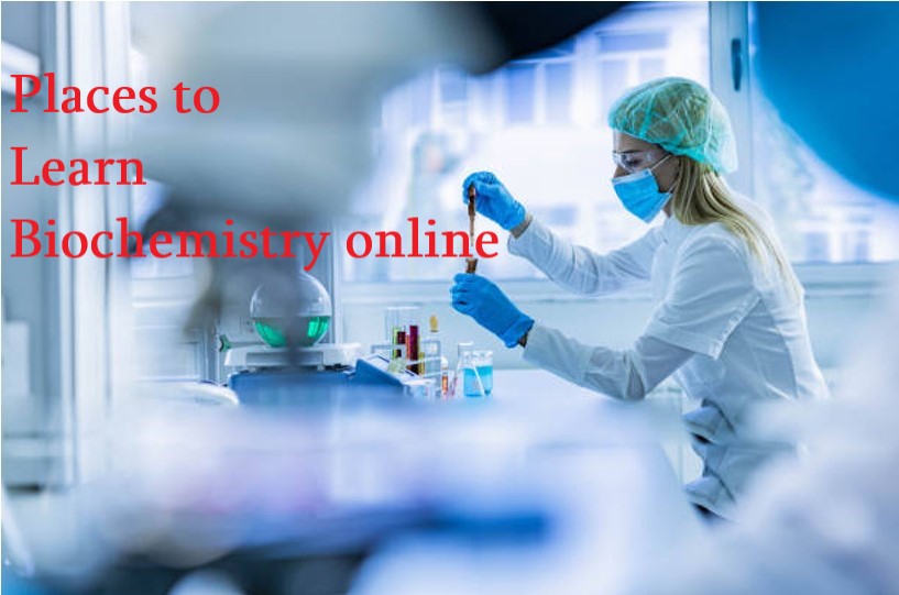 online biochemistry: Places to learn