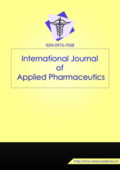 Digital publications: International Journal of Applied Pharmaceutics
