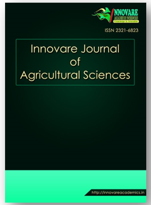 Determine Right Journal Online: Innovare Journal of Agricultural Sciences