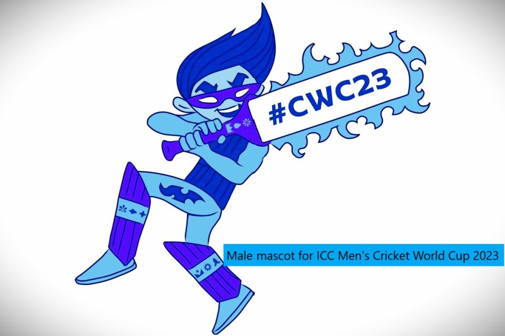 Male mascot ICC Men's Cricket World Cup