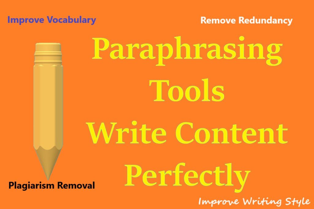 Advantages Paraphrasing Tools