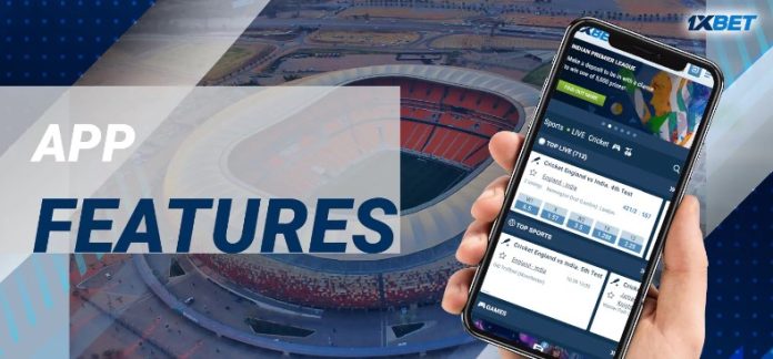 1xBet App installation and features