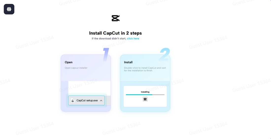 CapCut Installation