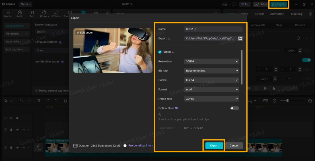 Video sharing